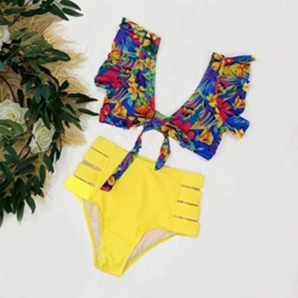 Telaura High Waist Flounce Bikini Set - Picture 6 of 7